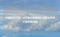 中缅联合行动:20名缅北跨境电诈犯罪头目骨干被押解回国