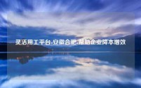 灵活用工平台-安徽合肥-帮助企业降本增效