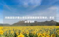 河南新密伏羲山景区玻璃滑道突发事故，多名游客受伤