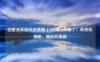 合肥各区房价全景图(2025年10月版):政务区领跑,新站区垫底