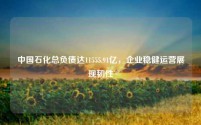 中国石化总负债达11555.91亿,企业稳健运营展现韧性